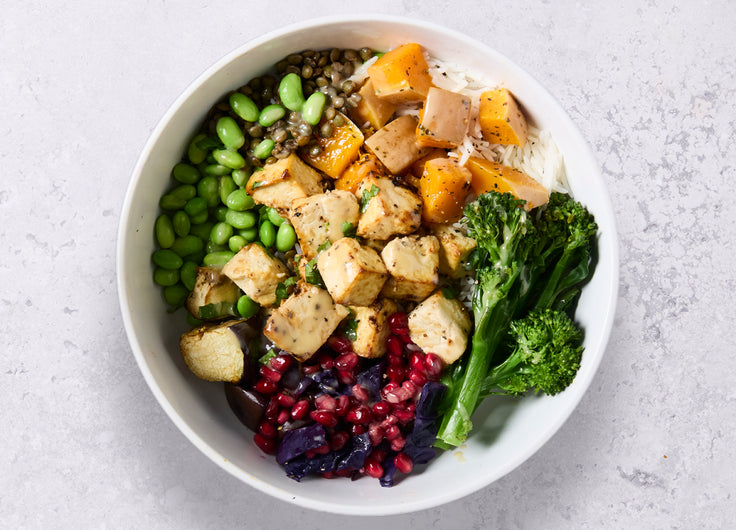 Miso Maple Tofu Buddha Bowl