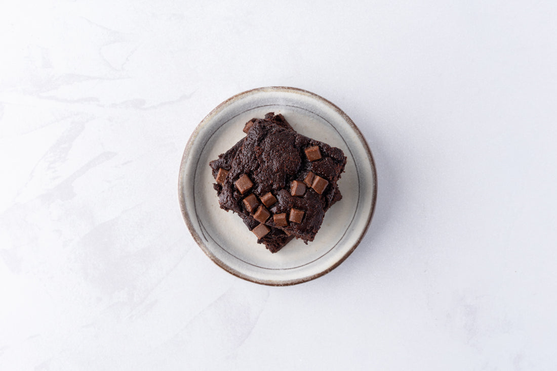 Chocolate + Prune Brownie Bites