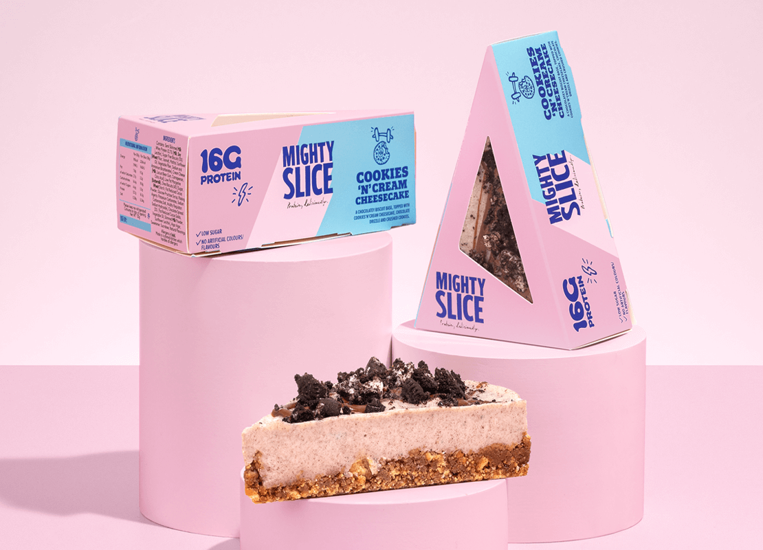 Cookies + Cream Protein Cheesecake
