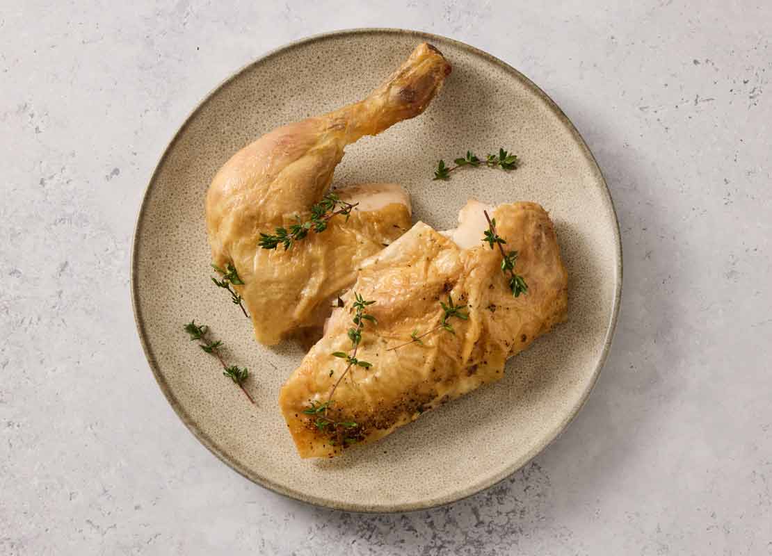 1/2 Roast Chicken with Sea Salt & Thyme