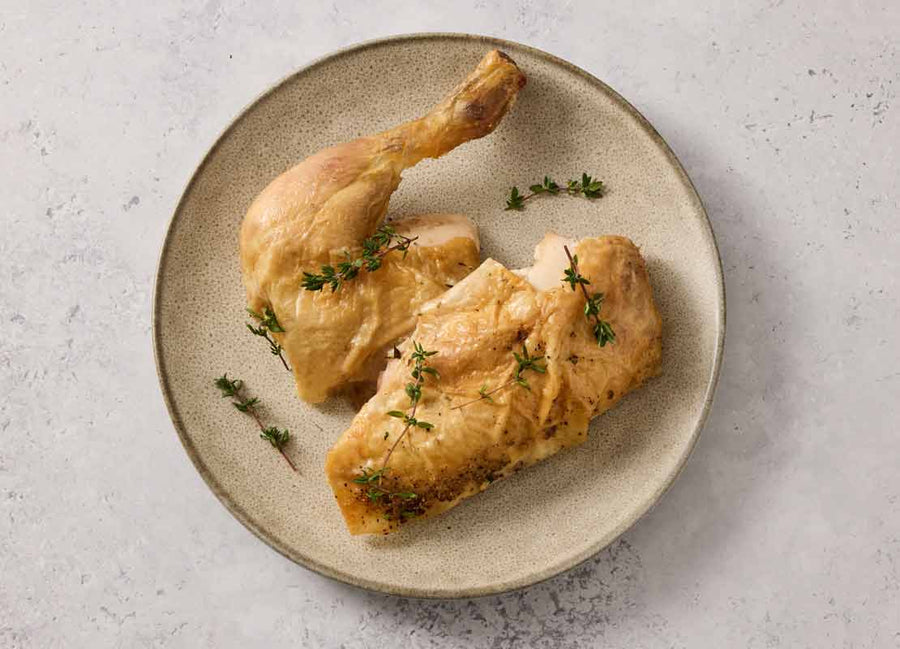 1/2 Roast Chicken with Sea Salt & Thyme