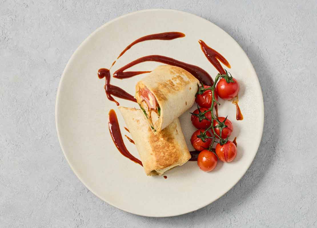 High Protein Breakfast Burrito