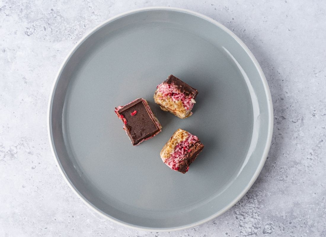 Organic Raspberry + Coconut Bites