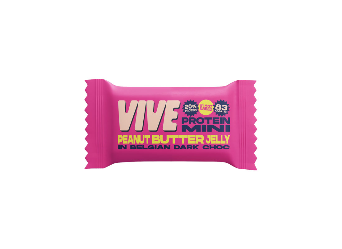Peanut Butter Jelly Mini Protein Bar