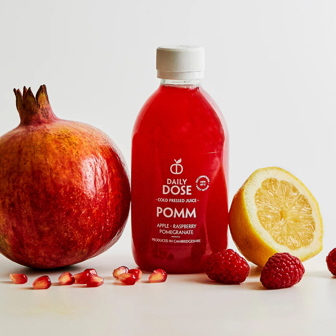 Pomegranate, Berry + Apple Cold-Pressed Juice