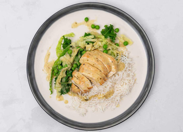 Thai Green Chicken Curry + Steamed Rice