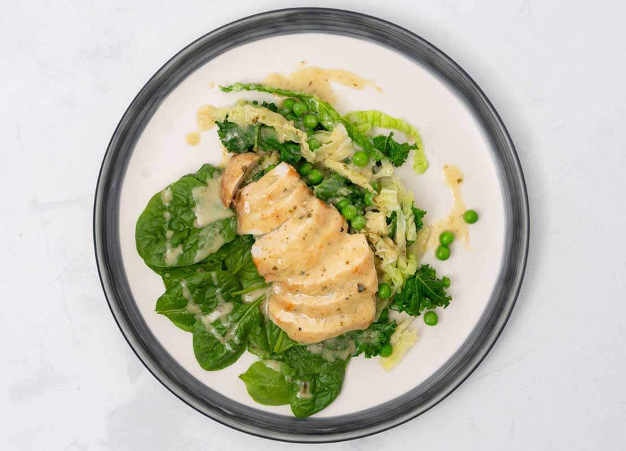 Thai Green Chicken Curry + Super Greens