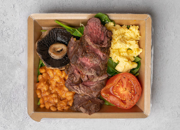 Steak & Eggs High Protein Breakfast Large