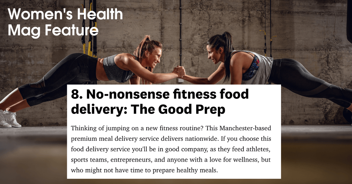Women’s Health Mag: Best Healthy Food Delivery Services