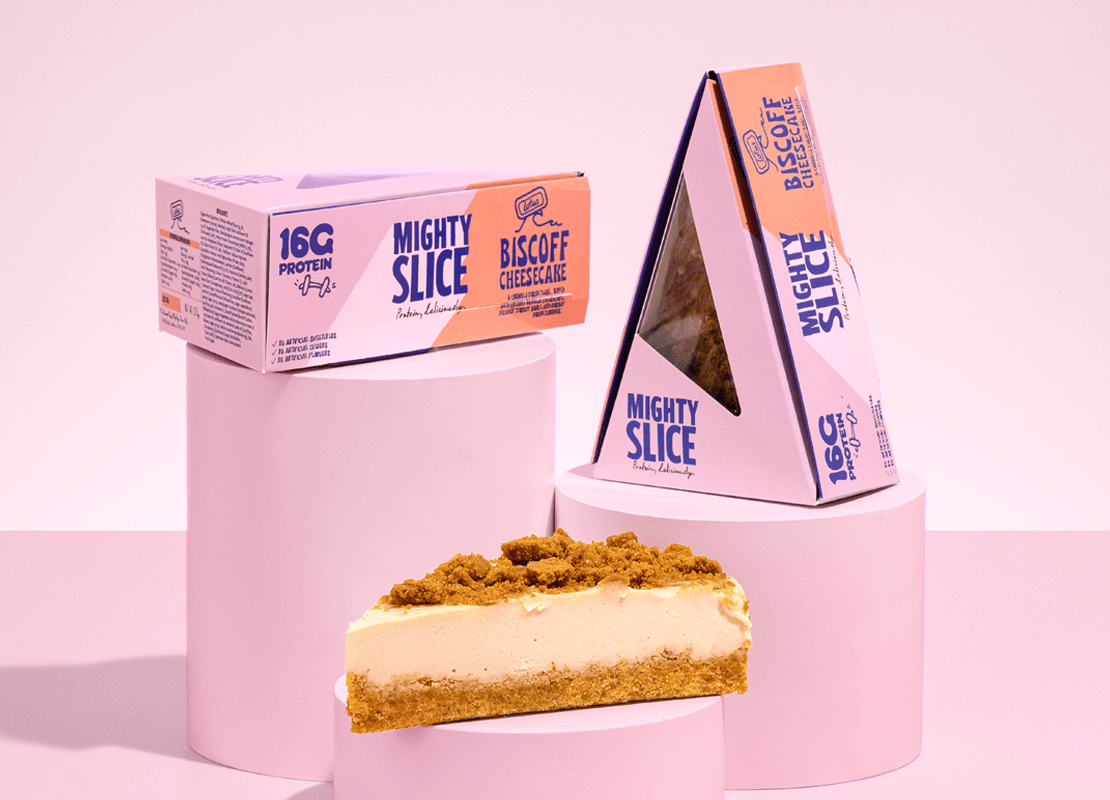 Biscoff Protein Cheesecake