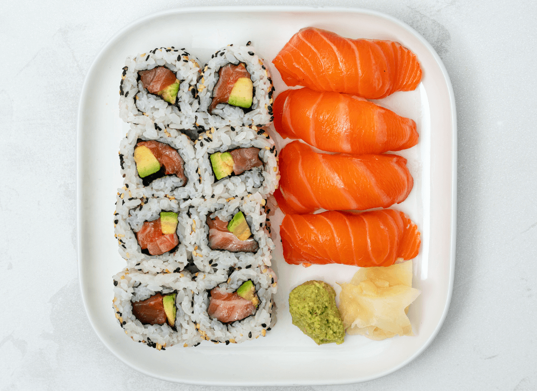 Sushi, Nigiri + Uramaki